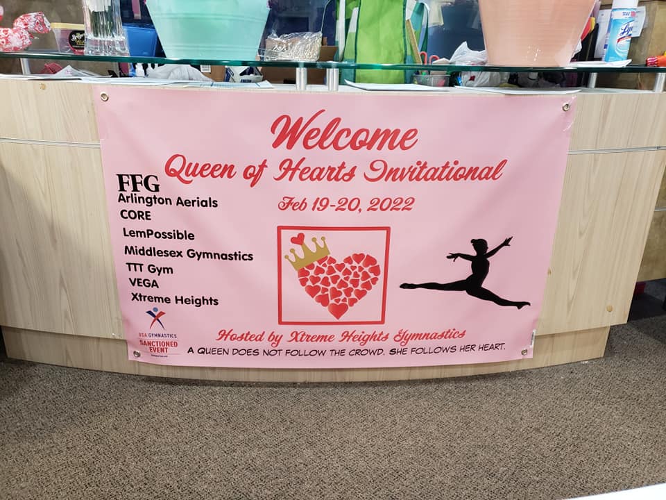 2023 Queen of Hearts Xtreme Heights Gymnastics Booster Club